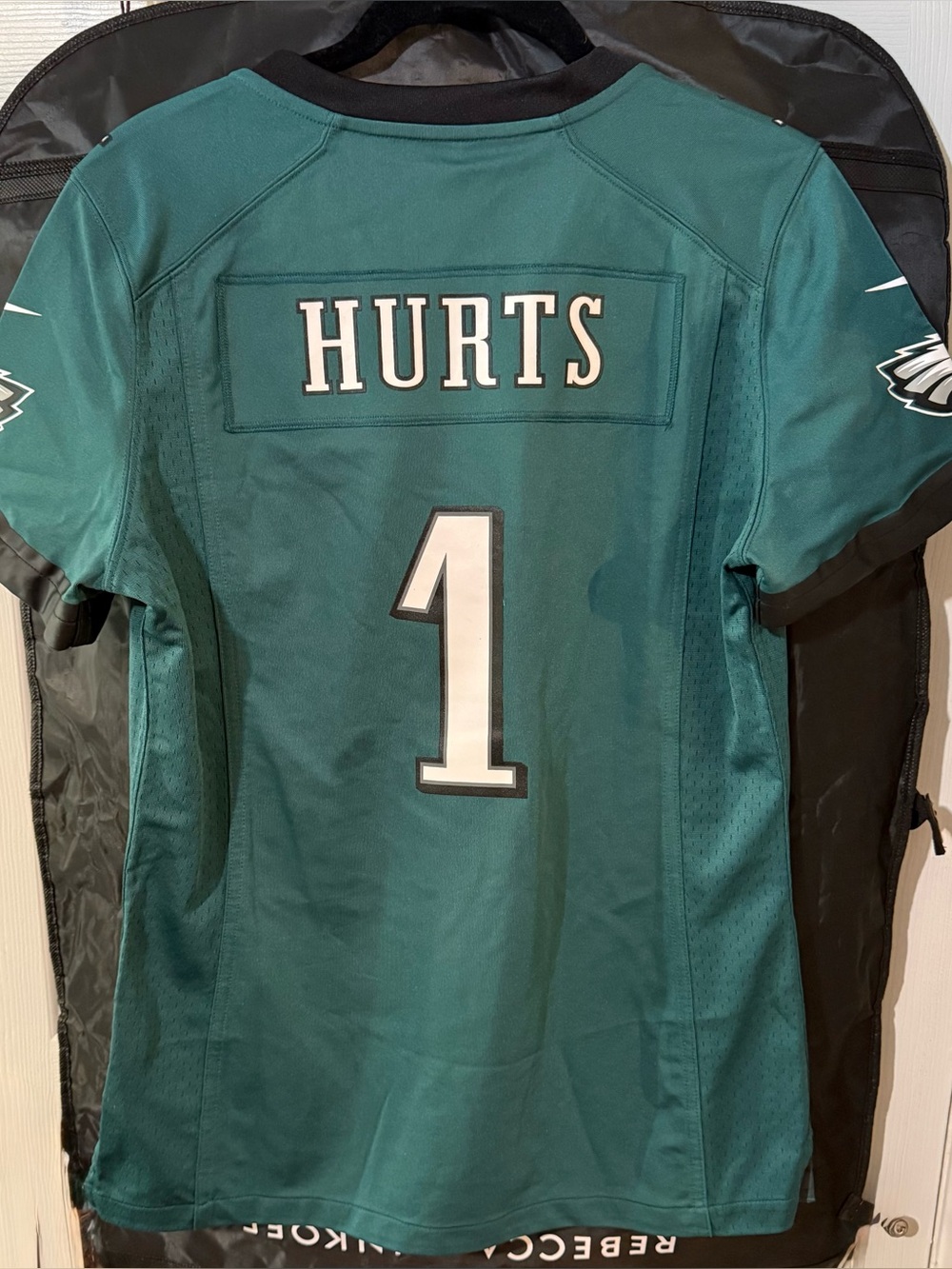 NFL Teal and Black Football Jersey by Nike